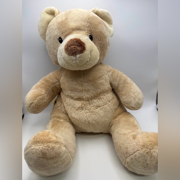 Build-A-Bear Other - Build A Bear Asthma Friendly Tan Plush Stuffed Animal Teddy Bear Toy